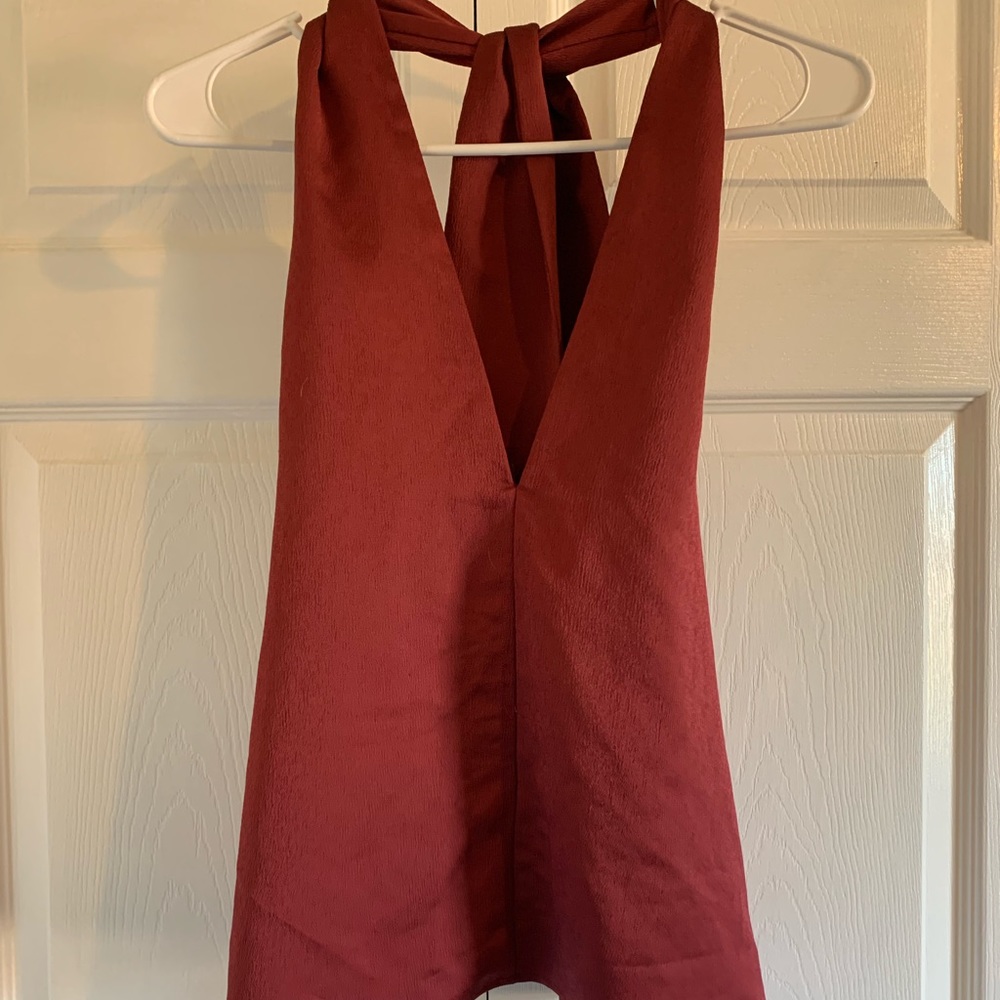 Tank/blouse with back detail